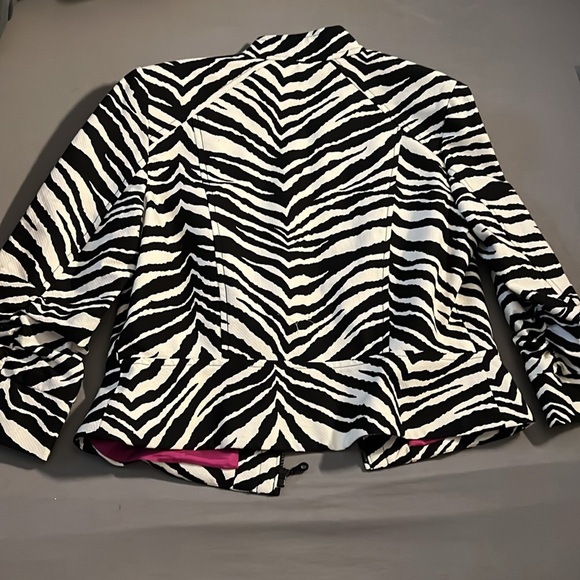 zebra print jacket/blazer - Picture 7 of 7